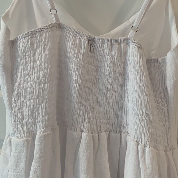 White Ruffled Dress - Picture 5 of 8